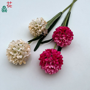 Fleurs artificielles en soie mélangée pour la décoration de mariage et de la maison, style moderne fait main - Product Image 3