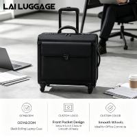 Valise cabine 20 pouces en tissu Oxford avec roues amortissantes, glisse fluide, poignée antidérapante, vente en gros