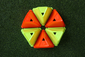 Coni marcatori sportivi all'ingrosso 15 pz/pacco, coni da calcio per l'allenamento, coni per dischi da allenamento di calcio - Product Image 6
