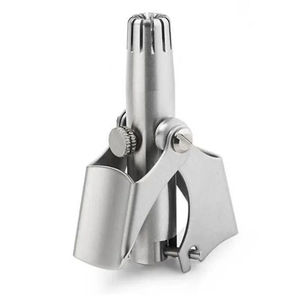 Rasoir <span class=keywords><strong>manuel</strong></span> en acier inoxydable Tondeuse à oreilles lavable Tondeuse à poils de <span class=keywords><strong>nez</strong></span> Pince-<span class=keywords><strong>nez</strong></span> lavable Raclette - Product Image 2