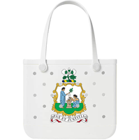 Sac de plage multifonctionnel en EVA, design personnalisé Porto Rico, pour les vacances et les activités de plein air, promotionnel