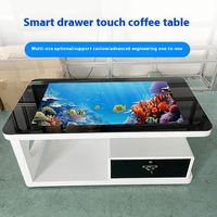 Terminal numérique interactif capacitif tout-en-un intelligent de 55 pouces, IP65, pour intérieur, avec animation, Windows 10