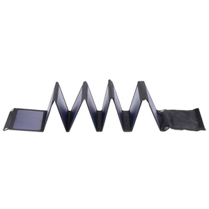 Panel Solar Plegable Portátil Negro de 60W con Eficiencia del 22%-25% para Camping al Aire Libre y Uso de Energía Móvil, Precio Directo de Fábrica - Product Image 2
