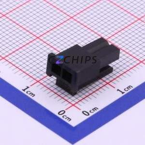 P3025-1x2P Housing (Wire-to-Board / Wire-to-Wire) P=3mm Connector ( Jack Structure: 1x2P )( Pitch: 3mm )( Number of Rows: 1 ) - Product Image 2