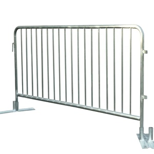 Nhà Sản Xuất Giá Thấp An Toàn Đường Bộ Sắt Barricade Hàng Đợi Đứng Kiểm Soát Đám Đông Hàng Rào - Product Image 1