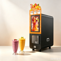 Estación Inteligente para Smoothies, Licuadora Automática de Proteínas para una Sola Taza, Máquina Expendedora Comercial Premium SDK de Acero Inoxidable