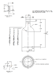 Botella de Vidrio de Lujo para Licores y Bebidas Espirituosas, 100 ml, 375 ml, 500 ml, 750 ml, para Whisky y Vodka, con Hombro Plano y Tapón de Bambú - Product Image 6