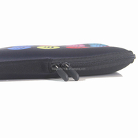 Housse d'ordinateur portable en néoprène personnalisée avec doublure en velours doux, fermeture éclair, étui de protection pour ordinateur portable de 13, 14, 15,6 pouces