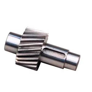 Oem Non-standard Customize High Precision Large Size Forged Steel Spur Gear Shaft Helical Gear Shaft