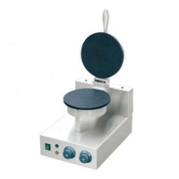 Machine à gaufres et à gâteaux électriques commerciale avec plaques interchangeables et surface de cuisson antiadhésive