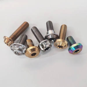 टाइटेनियम मिश्र धातु हेक्सागोनल फ्लैंज स्टड क्लास <span class=keywords><strong>10</strong></span> पॉलिश/pvd anodized - Product Image 4