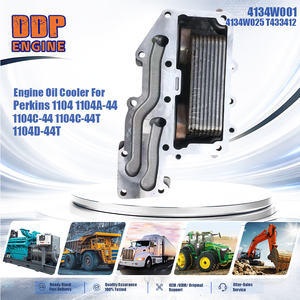 4134W001ทำความเย็นน้ำมันเครื่อง T433412 4134W025สำหรับเพอร์กินส์1104 1104A-44 1104C-44 1104C-44T 1104D-44T - Product Image 2
