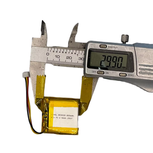 Baterai li-polimer 3.7V isi ulang 803028 800mAh dengan 3 kabel untuk baterai LiPo speaker - Product Image 5