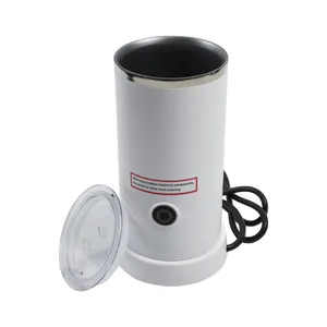 Fincan süt elektrikli süt köpürtücü ile otomatik köpük makinesi kahve vapuru
