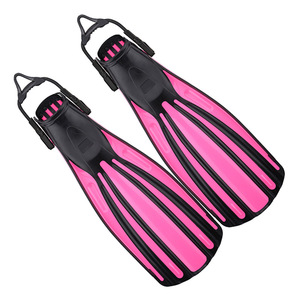 Aletas de Buceo Ajustables con Talón Abierto, Aletas de Snorkel para Natación, Buceo Libre, Ligeras, Potentes, Antideslizantes - Product Image 4