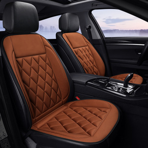 Cojín Calefactor Universal para Asiento de Coche, 12V, Tipo Encendedor de Cigarrillos, Almohadilla de Invierno, Material de Poliéster, Instalación Adhesiva - Product Image 2