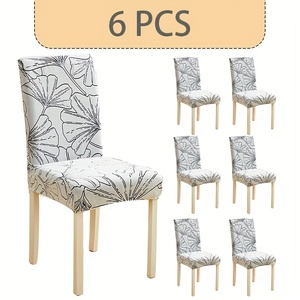 <span class=keywords><strong>Housse</strong></span> <span class=keywords><strong>de</strong></span> <span class=keywords><strong>chaise</strong></span> <span class=keywords><strong>de</strong></span> salle à manger Kongyu Home Textiles en Spandex <span class=keywords><strong>extensible</strong></span>, motif feuille <span class=keywords><strong>de</strong></span> Monstera, impression artistique, ajustement universel élastique, vente en gros - Product Image 6
