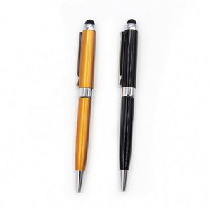 High Quality Custom Logo Printed Aluminium <b>Stylus</b> Touch Advertising Ballpoint <b>Pen</b> for Promotions - Product Image 3