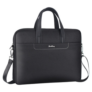 Túi xách tay đựng laptop bằng vải bố chống thấm nước có khóa kéo dành cho nam, thích hợp cho các cuộc họp chính phủ và sử dụng văn phòng - Product Image 5