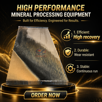 Table vibrante 6S pour l'extraction d'or, séparateur gravimétrique à taux de récupération élevé de 98 %, table vibrante en fibre de verre, usine JX