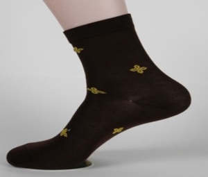 Knitted Combed Cotton Women Crew <b>Socks</b> Breathable Fashion for Daily Outfits - Product Image 2