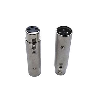 Adaptador de audio de 3 pines CANNON macho a hembra, conector giratorio CANNON hembra recto para extensión de micrófono - Product Image 3