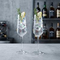 Ensemble de verres à champagne en cristal sans plomb à pois colorés, soufflés à la main, transparents, pour mariage, fête, bar et décoration intérieure