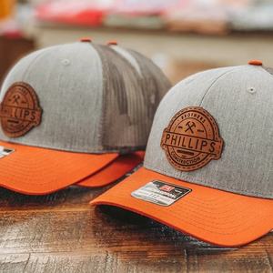 Patchs adhésifs gravés au Laser, sur mesure, pour bonnet en cuir, avec transfert thermique, pour camionneur, vente en gros, pièces, livraison rapide - Product Image 5