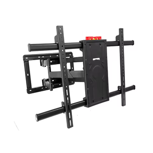 Supporto <span class=keywords><strong>TV</strong></span> da Parete in Acciaio con <span class=keywords><strong>Braccio</strong></span> Lungo Pieghevole, Movimento Completo, Capacità 100KG, per Schermi 75-120 Pollici, Nero, Certificato CE - Product Image 6