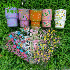 OSMO Venta al por Mayor de Más de 5000 <span class=keywords><strong>Diseños</strong></span> Listos <span class=keywords><strong>para</strong></span> Transferir, Adhesivos UV DTF con Patrón de Flores <span class=keywords><strong>para</strong></span> Decorar Vasos de 3oz, Envolturas UV DTF - Product Image 6