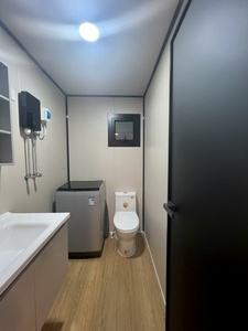 <span class=keywords><strong>Consegna</strong></span> veloce facile installazione Hotel doppia ala espandibile in acciaio pieghevole contenitore in legno casa di lusso moderno edificio per uffici - Product Image 5