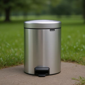 Cestino per Rifiuti Brabantia 5 L in Acciaio Inox con Pedale per Cucina - Product Image 3