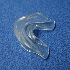 Silikon gel Hygiene Dental Mundzahn aufhellung schalen Anti-Schleif zahn aufheller Mund Nachts chutz Bruxismus Zahnspangen Kunststoff - Product Image 1