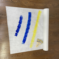 Rouleau de protection de sol auto-adhésif en feutre blanc JiaMing 120 g/m² pour projets de rénovation
