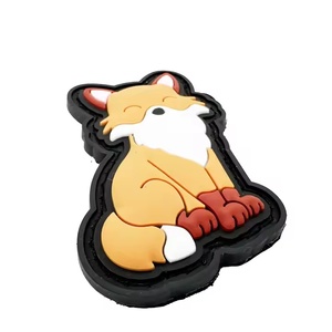 Pure Tailored Vendor Direct Production 3D Soft Rubber Silicone Polyvinyl Chloride Washable Applique pvc patch - Product Image 2