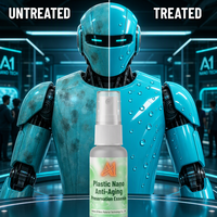 Protection anti-taches de qualité industrielle A1 pour robots humanoïdes, effet comme neuf, nano-céramique micro-silice modifiée invisible
