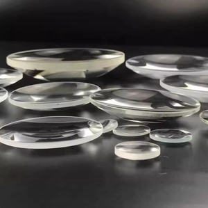 고화질 10mm-200mm 단면 평면 볼록 유리 돋보기 렌즈 광학적으로 무료 배송 사용 - Product Image 5