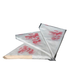 Disposable Plastic Piping Bags Triangle Shape 100 Pieces Per Pack <b>Cake</b> <b>Decorating</b> <b>Supplies</b> - Product Image 1