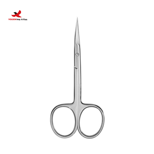 Tijeras de Belleza de Acero Inoxidable de Alta Calidad, Descuento Mixto, Venta Caliente, para Cejas y Maquillaje, al por Mayor, con Hoja Recta Afilada - Product Image 1