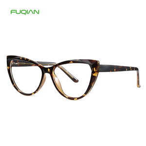 <span class=keywords><strong>Gafas</strong></span> <span class=keywords><strong>de</strong></span> Moda con Montura Completa TR90 Estilo Ojo <span class=keywords><strong>de</strong></span> Gato para Mujer, Retro, Anti Luz Azul, Lentes Transparentes, Bisagra <span class=keywords><strong>de</strong></span> Resorte - Product Image 3