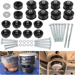 ชุดบูชตัวถังรถยนต์ Auso-Racing รุ่น KF04060BK สำหรับ Ford F250 F350 ปี 08-16 อะไหล่ยางรองแท่นเครื่อง - Product Image 3