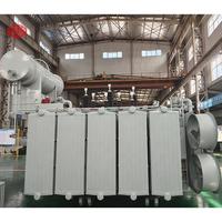 Transformateur Flyback Triphasé Haute Tension 70 MVA 90 MVA 69 kV à 13,8 kV Transformateur de Distribution Immergé dans l'Huile IEC60076