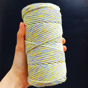 Colliers et cordes en macramé, cordes de tissage spéciaux en Fiber, bricolage artistique, 4MM, 50 m - Product Image 5