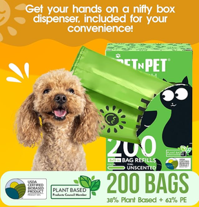 Bolsas Biodegradables y Compostables para Excremento de Perro, Personalizadas, de PBAT+PLA, Ecológicas y a Prueba de Fugas - Product Image 3