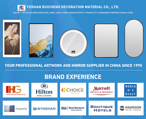 Bán Buôn Tùy Chỉnh Sang Trọng Vàng Khách Sạn Dự Án Phòng Tắm Gương Hiện Đại Bắc Âu Nhôm Khung Hợp Kim Trang Trí Quảng Trường Tường Gương - Product Image 6