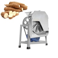 Équipement de transformation du Fufu, machine à couper et à trancher les patates douces et les radis, déchiqueteuse et trancheuse de manioc