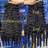 Cheveux Cambodgiens Bruts pour Tissage, Texture de Cheveux Cambodgiens Vierges, Cheveux Cambodgiens Naturels Bouclés Profonds, Fournisseurs de Cheveux Cambodgiens