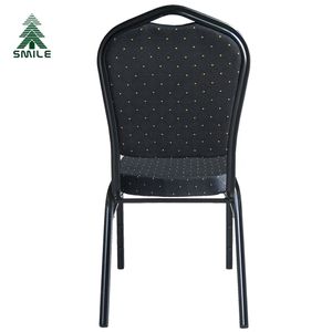 Vente en gros prix d'usine en Chine <span class=keywords><strong>chaise</strong></span> de banquet empilable en tissu rouge design moderne pour mariage à l'hôtel - Product Image 5