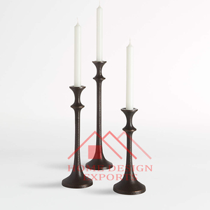 Bougeoir votif en verre pour décoration de mariage élégant autres bougeoirs lanternes et bocaux à bougies - Product Image 4