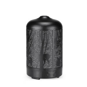 Difusor de Aromas Ty-166 Little Deer, Humidificador Ultrasónico de 100 ml con Luz LED, Diseño Hueco de Metal Negro, para Uso Doméstico y Comercial - Product Image 3
